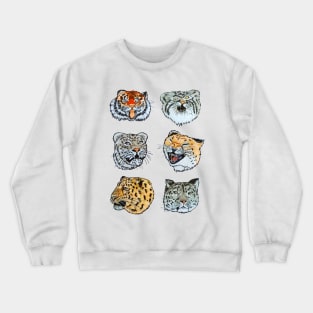 Wild cats Crewneck Sweatshirt